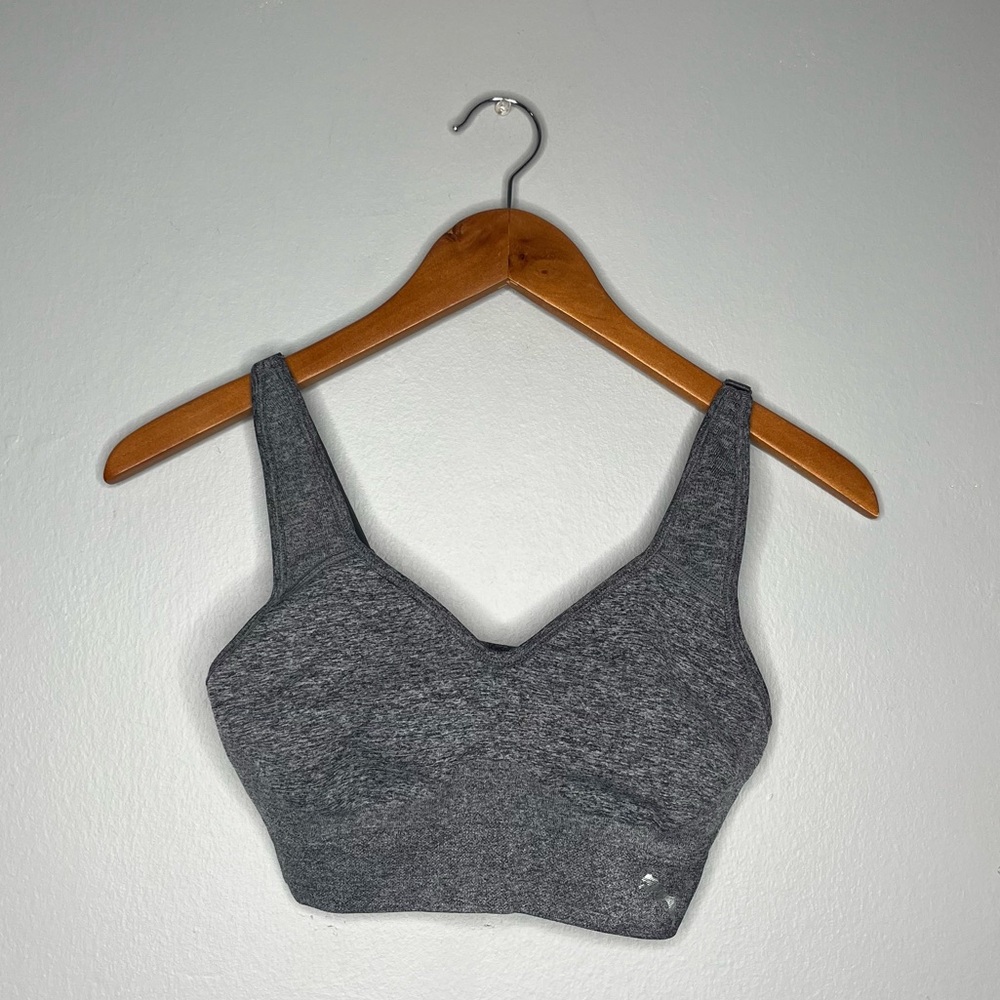 Puma Grey Seamless Sports Bra W